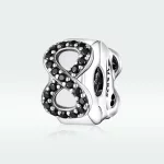 Charms Typu Pandora Symbol nieskończoności - SCC1498