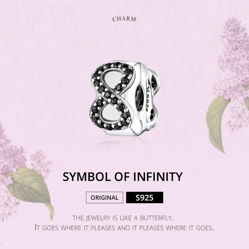 (zdjęcie do) Charms Typu Pandora Symbol nieskończoności - SCC1498 - Wyświetl 6