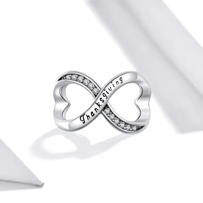 (zdjęcie do) Charms Typu Pandora Symbol nieskończoności - SCC1636 - Wyświetl 2