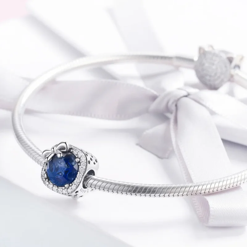 (zdjęcie do) Charms Typu Pandora Szafir - SCC1058 - Wyświetl 3