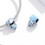 Charms Typu Pandora Szafirowy Robot - SCC1773