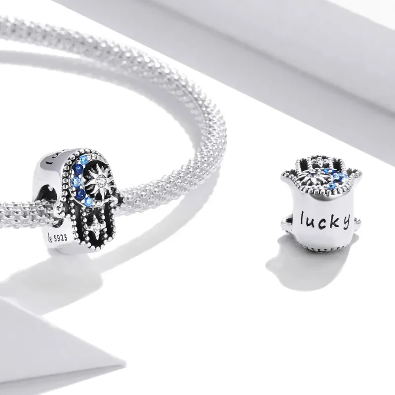 (zdjęcie do) Charms Typu Pandora Szczęśliwa Ręka - BSC440 - Wyświetl 4
