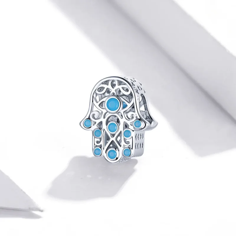 (zdjęcie do) Charms Typu Pandora Szczęśliwa ręka - SCC1757 - Wyświetl 2