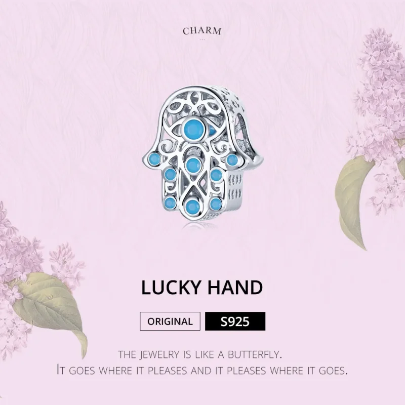 (zdjęcie do) Charms Typu Pandora Szczęśliwa ręka - SCC1757 - Wyświetl 6