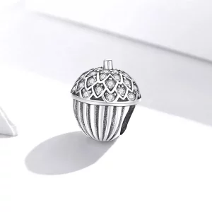 Charms Typu Pandora Szczęśliwa Sosnowa Szyszka - BSC337