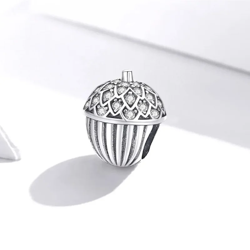 (zdjęcie do) Charms Typu Pandora Szczęśliwa Sosnowa Szyszka - BSC337 - Wyświetl 2