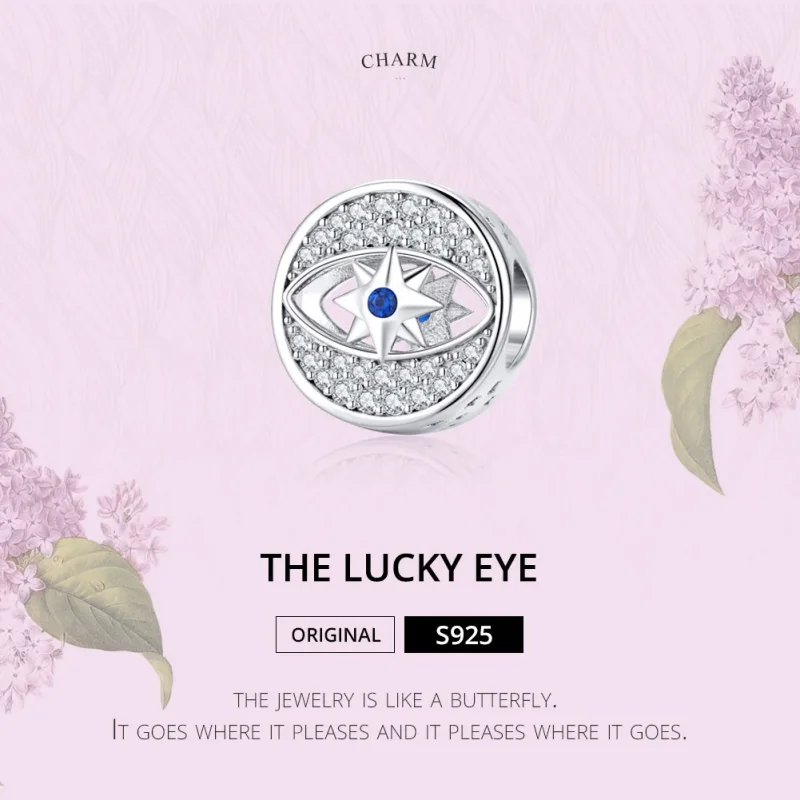 (zdjęcie do) Charms Typu Pandora Szczęśliwe oko - SCC1368 - Wyświetl 5