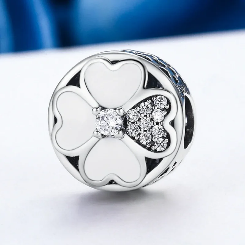 (zdjęcie do) Charms Typu Pandora Szczęśliwe płatki - SCC250 - Wyświetl 3