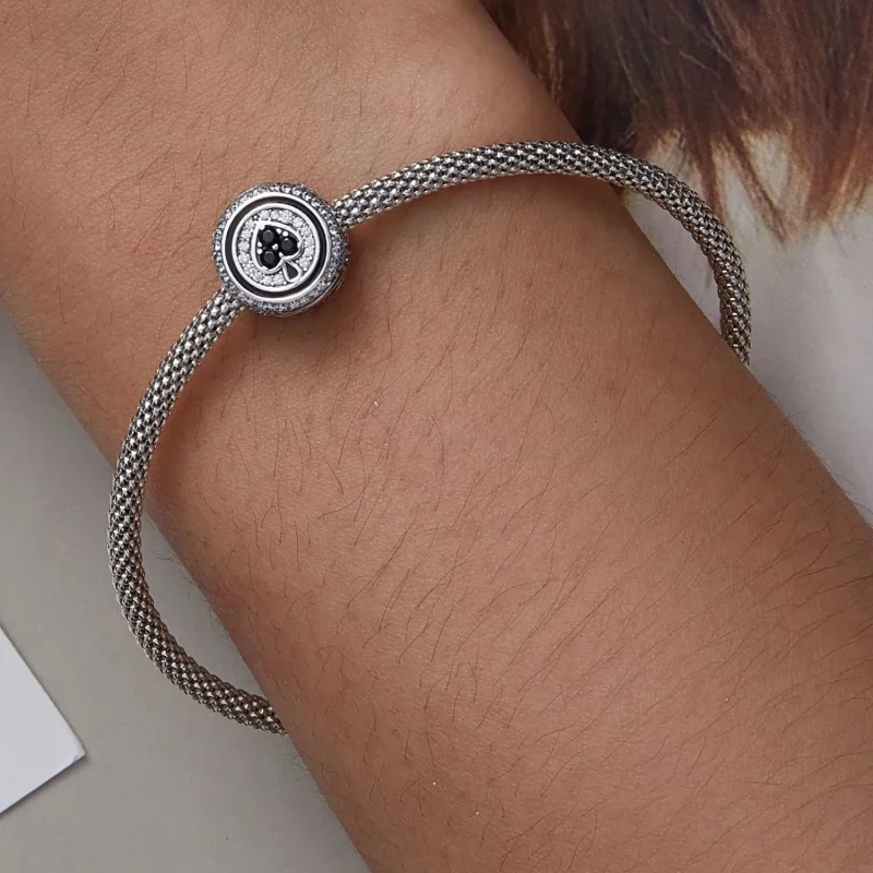 (zdjęcie do) Charms Typu Pandora Szczęśliwe serce - BSC620 - Wyświetl 6