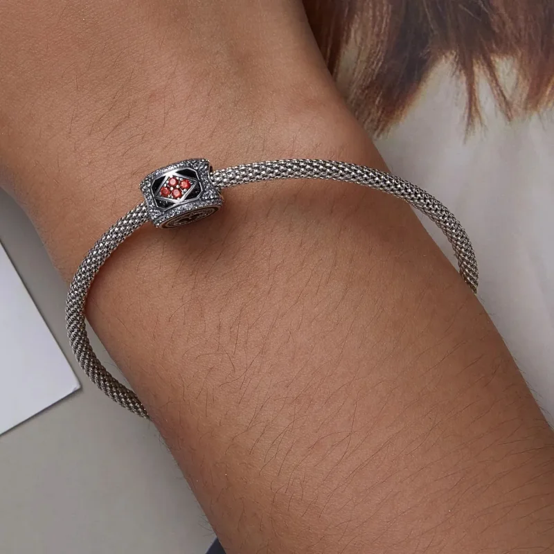 (zdjęcie do) Charms Typu Pandora Szczęśliwe serce - BSC620 - Wyświetl 9