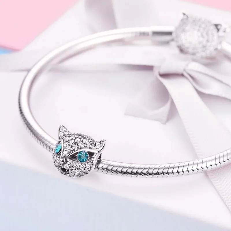(zdjęcie do) Charms Typu Pandora Szczęśliwy kotek - SCC1131 - Wyświetl 4