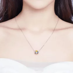 Charms Typu Pandora Szczęśliwy kotek - SCC1142