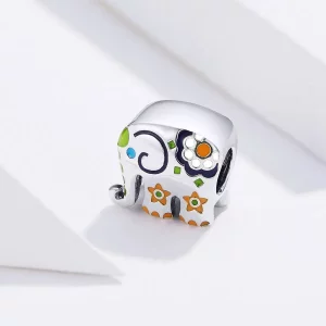 Charms Typu Pandora Szczęśliwy słoń - BSC095