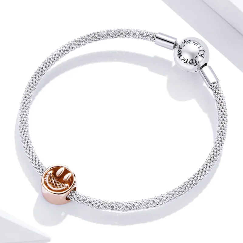 (zdjęcie do) Charms Typu Pandora Szczęśliwy uśmiech - SCC1787 - Wyświetl 3