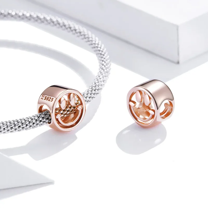 (zdjęcie do) Charms Typu Pandora Szczęśliwy uśmiech - SCC1787 - Wyświetl 4
