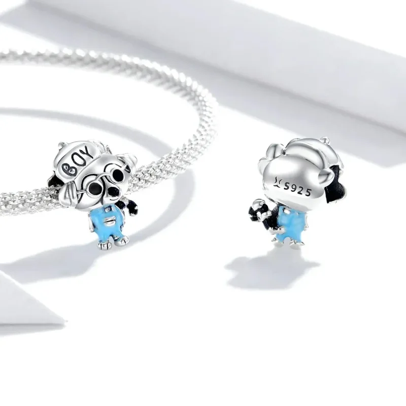 (zdjęcie do) Charms Typu Pandora Szop hip-hopowy - SCC1629 - Wyświetl 4