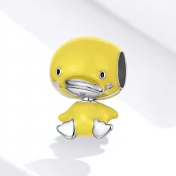 Charms Typu Pandora Żółta Kaczka - SCC1501