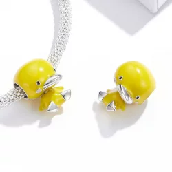 Charms Typu Pandora Żółta Kaczka - SCC1501