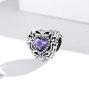 Charms Typu Pandora Tajemnicze serce - SCC1929