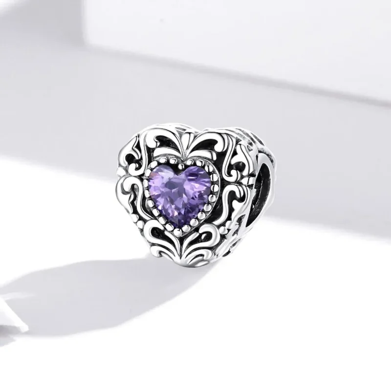 (zdjęcie do) Charms Typu Pandora Tajemnicze serce - SCC1929 - Wyświetl 2