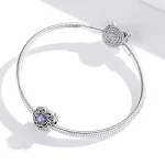 Charms Typu Pandora Tajemnicze serce - SCC1929