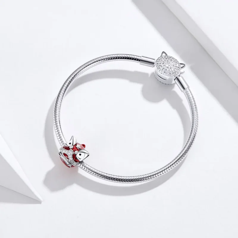 (zdjęcie do) Charms Typu Pandora Taniec lwa - BSC086 - Wyświetl 4