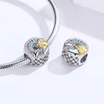 Charms Typu Pandora Tęcza i słońce - SCC1255