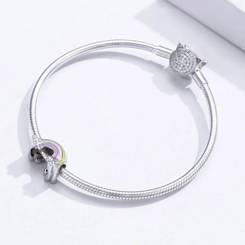 (zdjęcie do) Charms Typu Pandora Tęcza - SCC1425 - Wyświetl 3