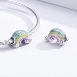 Charms Typu Pandora Tęcza - SCC1425
