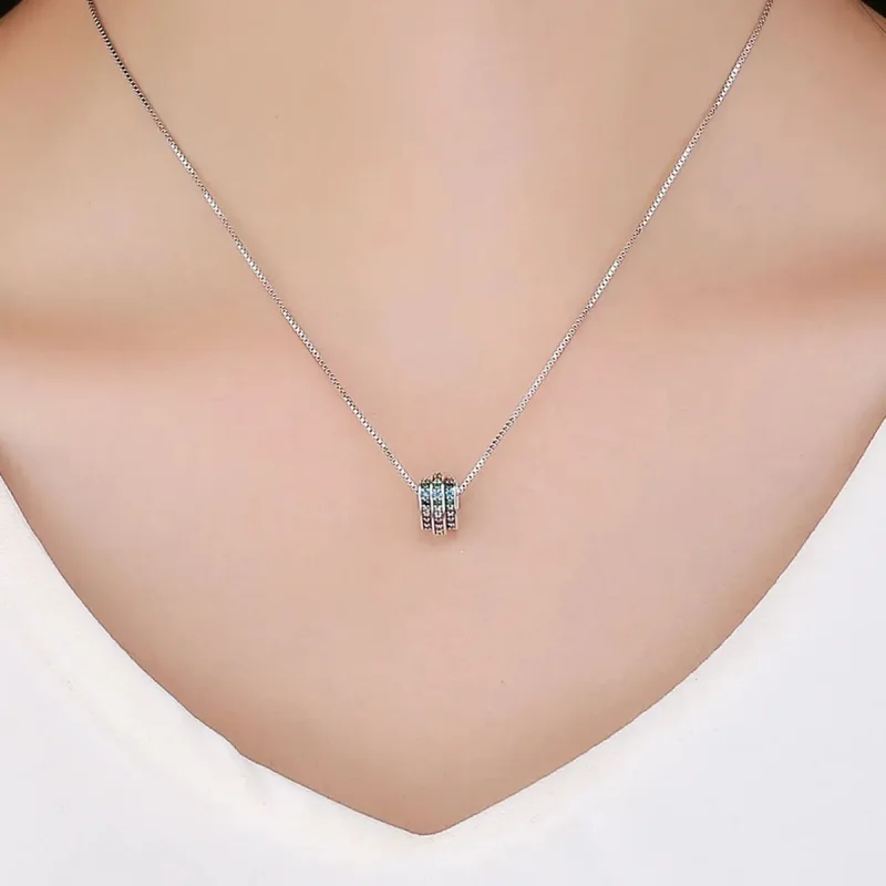 (zdjęcie do) Charms Typu Pandora tęczowe serce - SCC725 - Wyświetl 5