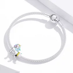 Charms Typu Pandora Tęczowy Koń - SCC1500