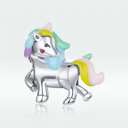 Charms Typu Pandora Tęczowy Koń - SCC1500