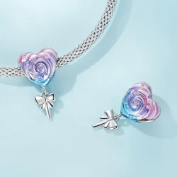 Charms Typu Pandora Tęczowy lizak - SCC2391