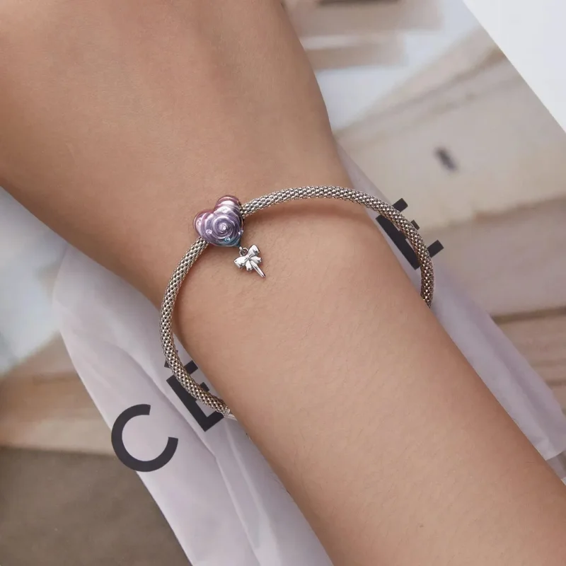 (zdjęcie do) Charms Typu Pandora Tęczowy lizak - SCC2391 - Wyświetl 5
