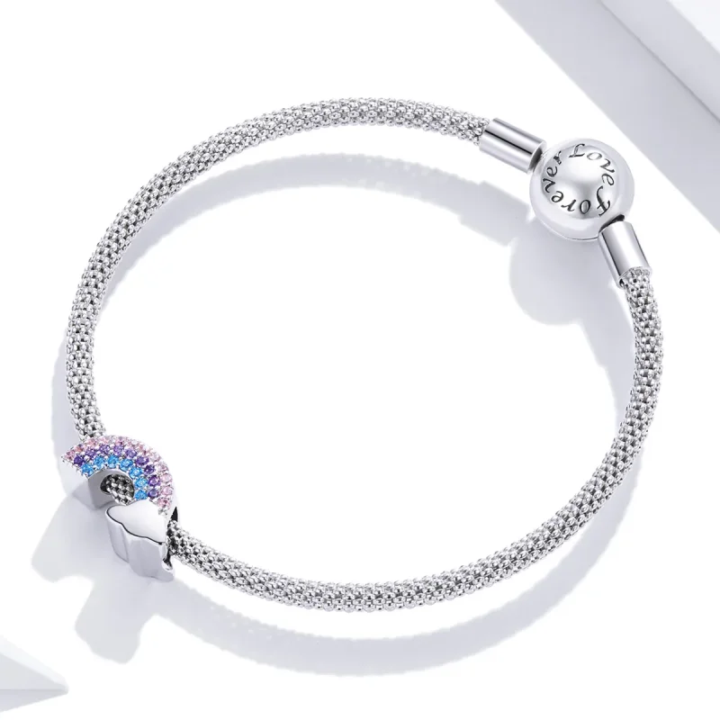 (zdjęcie do) Charms Typu Pandora Tęczowy Most - SCC1788 - Wyświetl 3