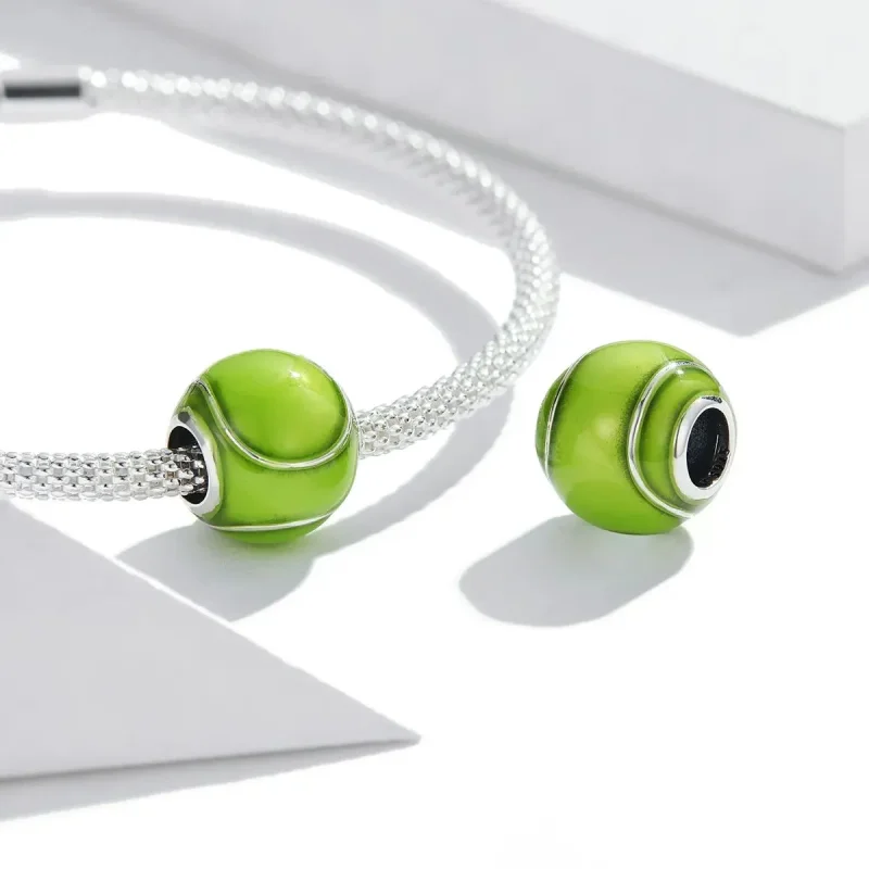 (zdjęcie do) Charms Typu Pandora Tenis ziemny - SCC2032 - Wyświetl 4