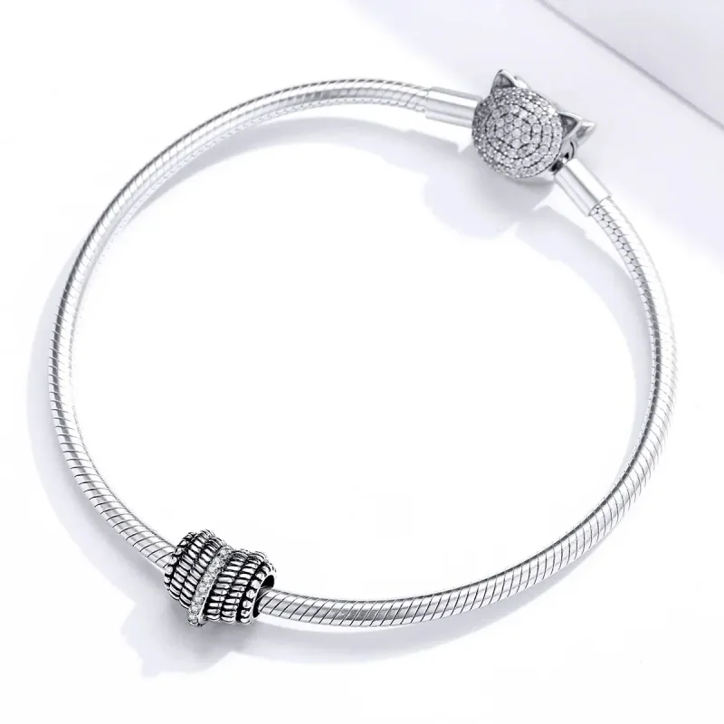 (zdjęcie do) Charms Typu Pandora Tkanie serca - SCC1470 - Wyświetl 3