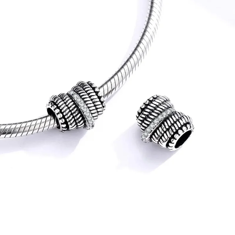 (zdjęcie do) Charms Typu Pandora Tkanie serca - SCC1470 - Wyświetl 4