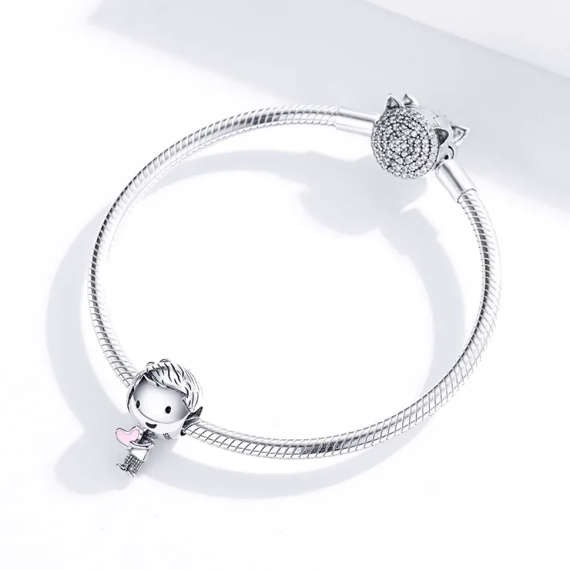(zdjęcie do) Charms Typu Pandora To chłopiec - SCC1334 - Wyświetl 3