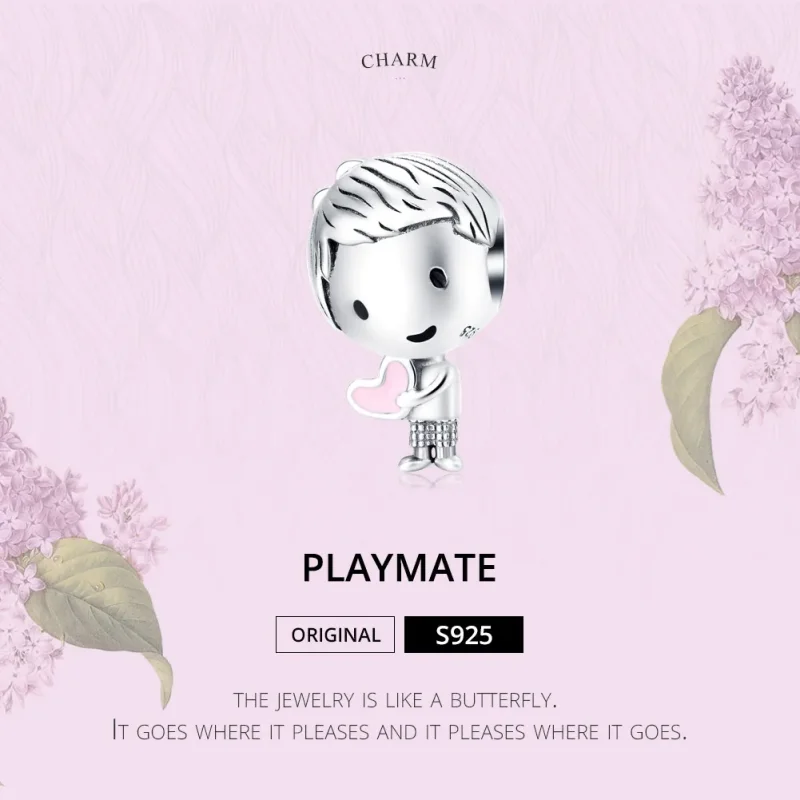 (zdjęcie do) Charms Typu Pandora To chłopiec - SCC1334 - Wyświetl 6