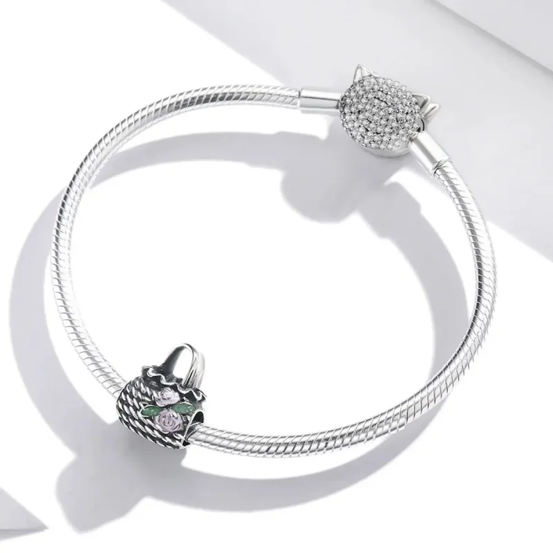 (zdjęcie do) Charms Typu Pandora Torby retro - SCC1902 - Wyświetl 3