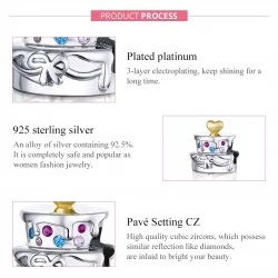 Charms Typu Pandora Tort weselny - BSC267