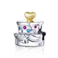 Charms Typu Pandora Tort weselny - BSC267