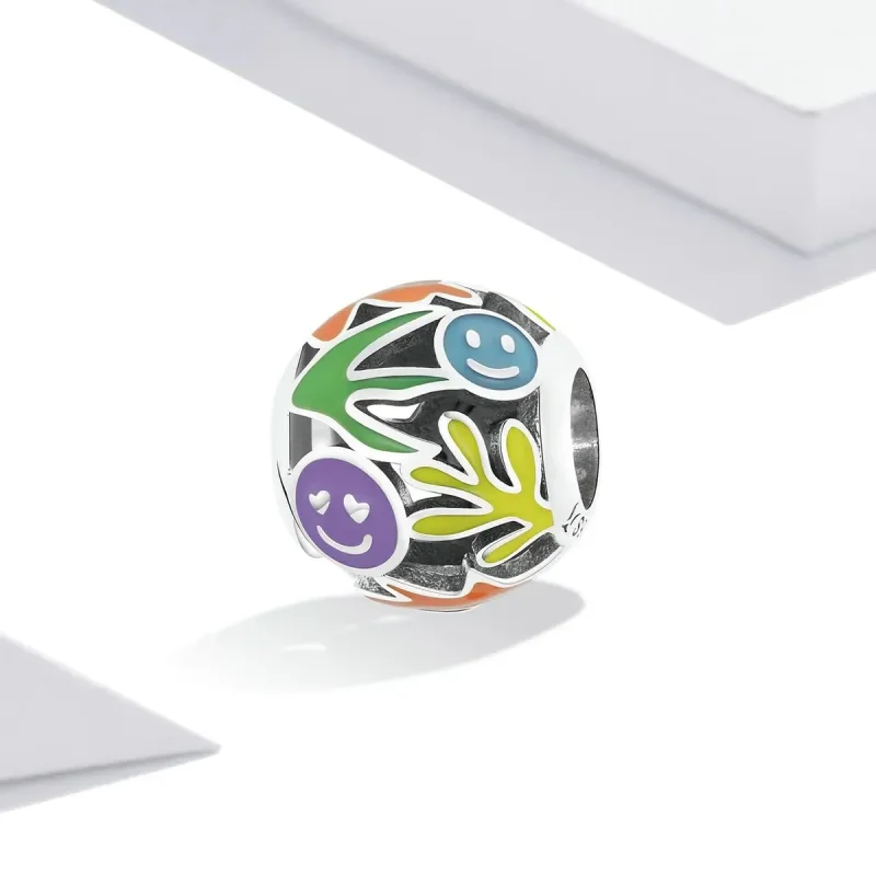 (zdjęcie do) Charms Typu Pandora trawiasta buźka - SCC2163 - Wyświetl 2