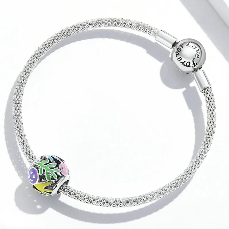 (zdjęcie do) Charms Typu Pandora trawiasta buźka - SCC2163 - Wyświetl 3