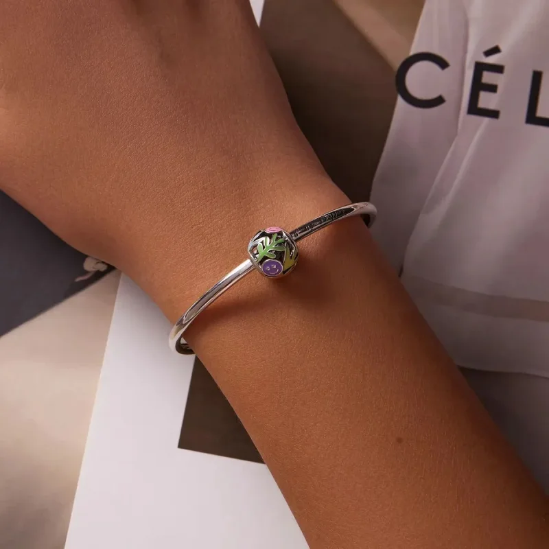 (zdjęcie do) Charms Typu Pandora trawiasta buźka - SCC2163 - Wyświetl 5