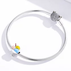 Charms Typu Pandora Trójkolorowy Ball Ice Cream - SCC1532