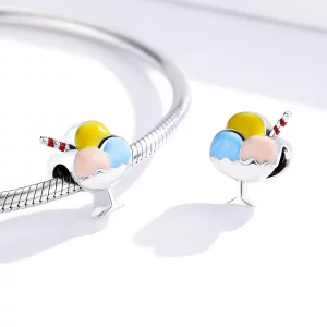 Charms Typu Pandora Trójkolorowy Ball Ice Cream - SCC1532