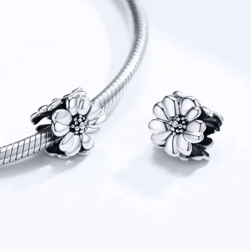 (zdjęcie do) Charms Typu Pandora Trzy Kwiaty - SCC1486 - Wyświetl 4