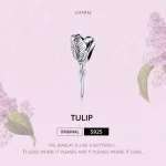 Charms Typu Pandora Tulipan - SCC1514